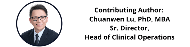 Contributing Author Chuanwen Lu, PhD, MBA Sr. Director, Head of Clinical Operations